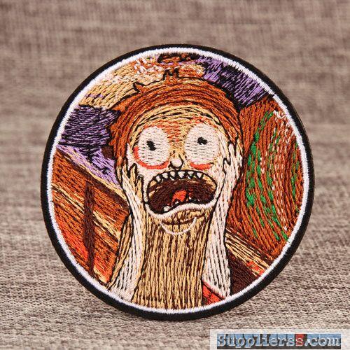 The Scream Custom Made Patches
