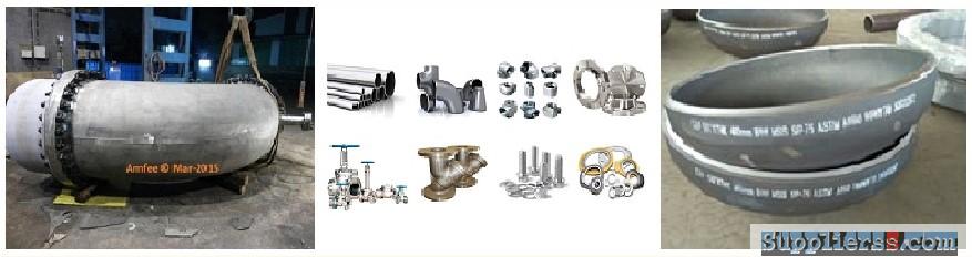 Pipes, Fittings, Flanges, Valves, Strainers, Fasteners, Gaskets
