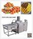 Chocolate popcorn machine with electromagnetic heating