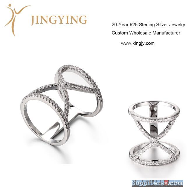 Sterling silver jewelry ring pendant bangle earrings design manufacturer