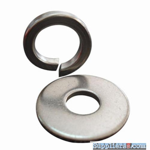 flat washer and spring washer