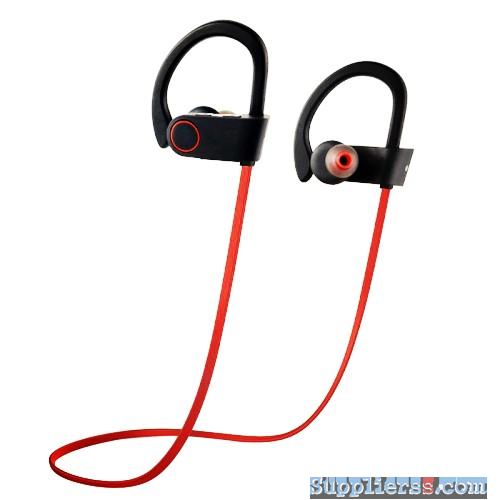 Colorful wireless headphones for sport