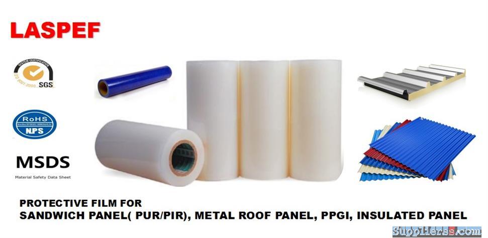 PE protection film for sandwich panel/ Roof Panel/PPGI panel surface protect