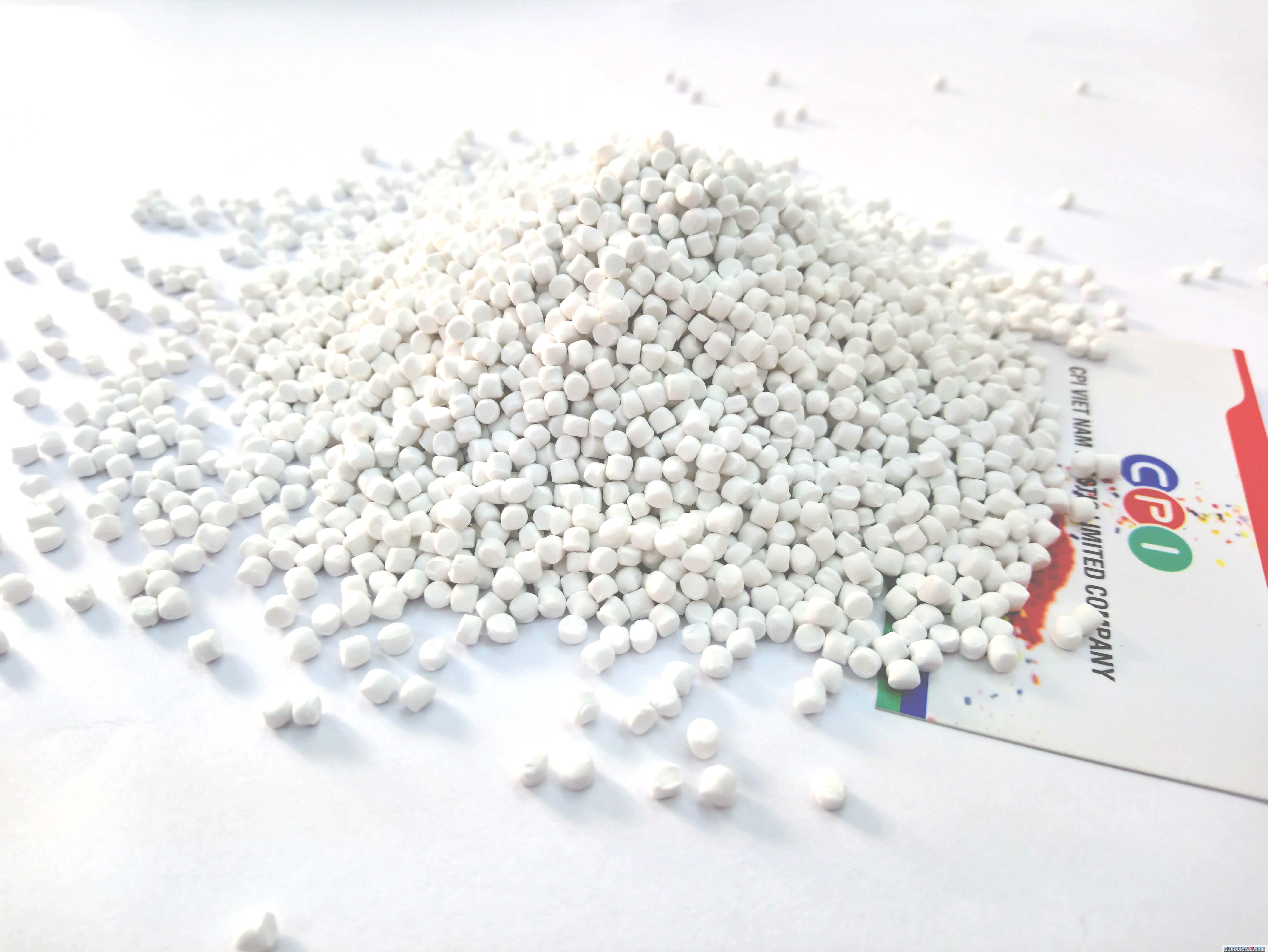 The attractive price for white masterbatch from leading manufacturer in Vietnam