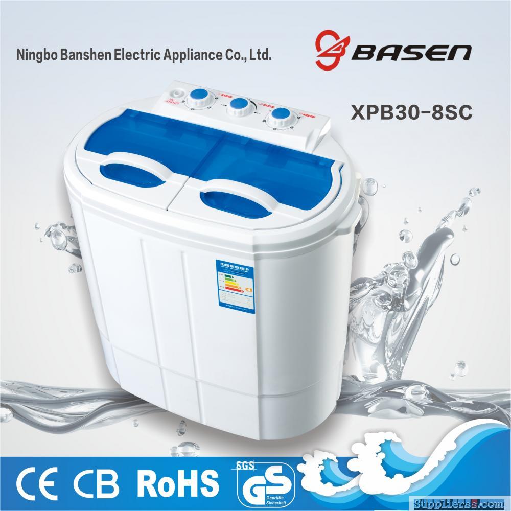 XPB30-8SC Semi Automatic 3KG Twin Tub Washing Machine