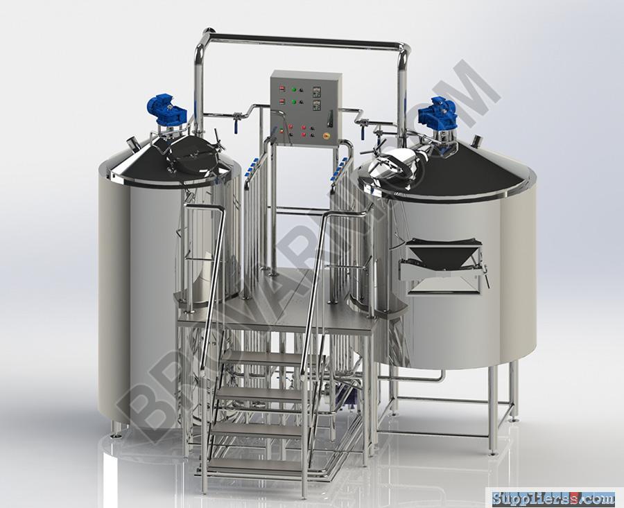 Micro-brewery for production 680-950 liters of beer per day