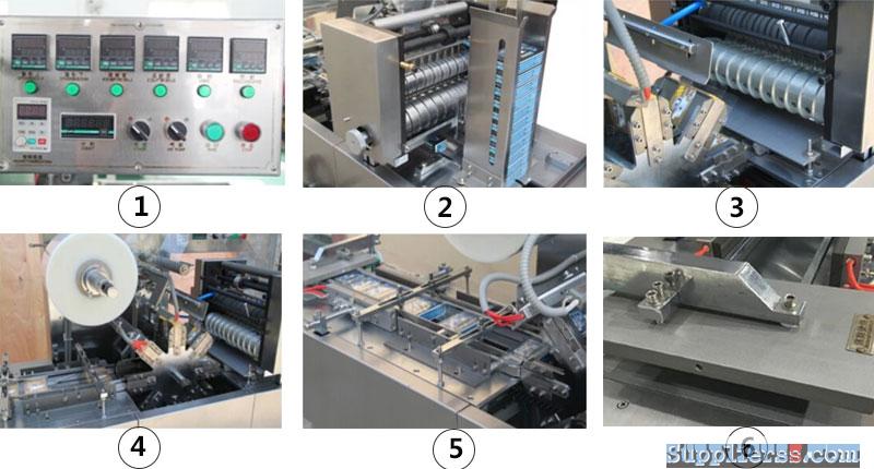 cellophane wrapping machine for boxes