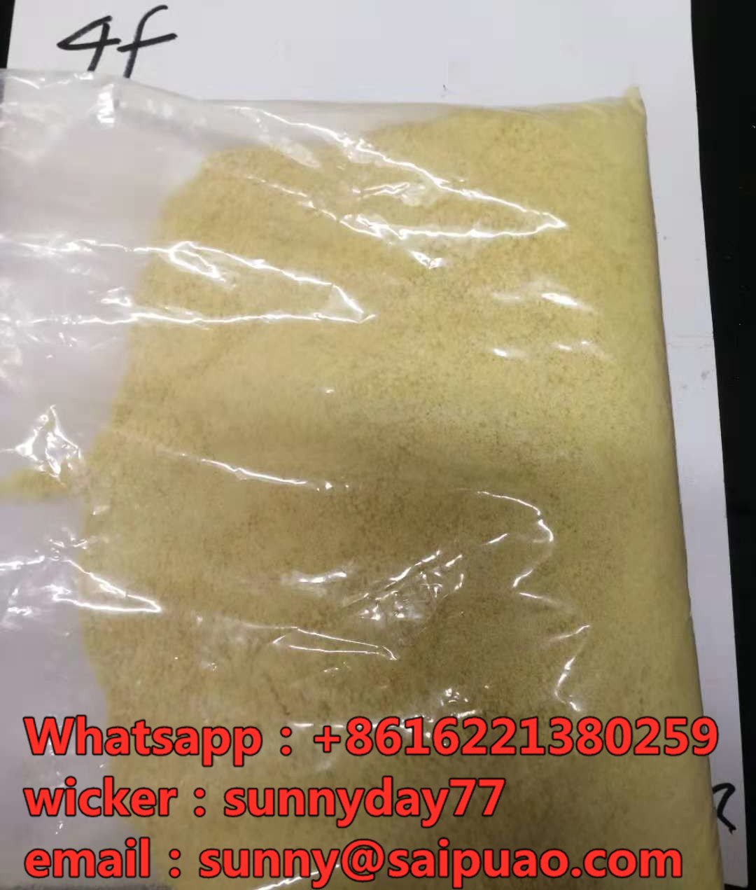 Factory supply top quality powder 4fadb 4f-adb 5fadb 5F-ADB(sunny@saipuao.com)