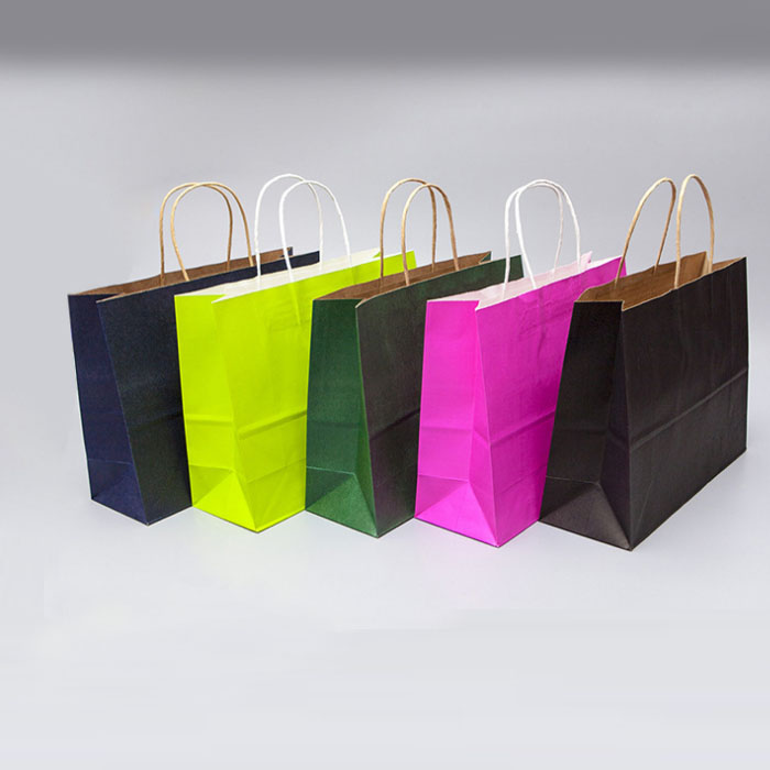 Wholesale Cheap Price Custom Printed Fashion Recyclable Food Brown Kraft Paper Bag