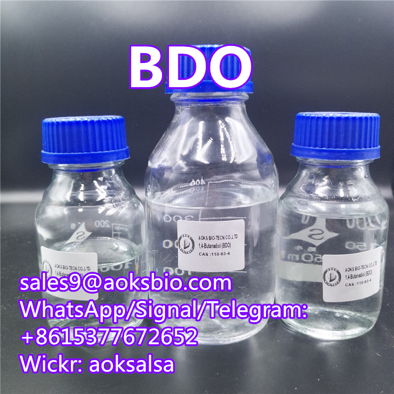 Fctory supply 1,4-Butanediol/BDO cas 110-63-4 in stock with safe delivery