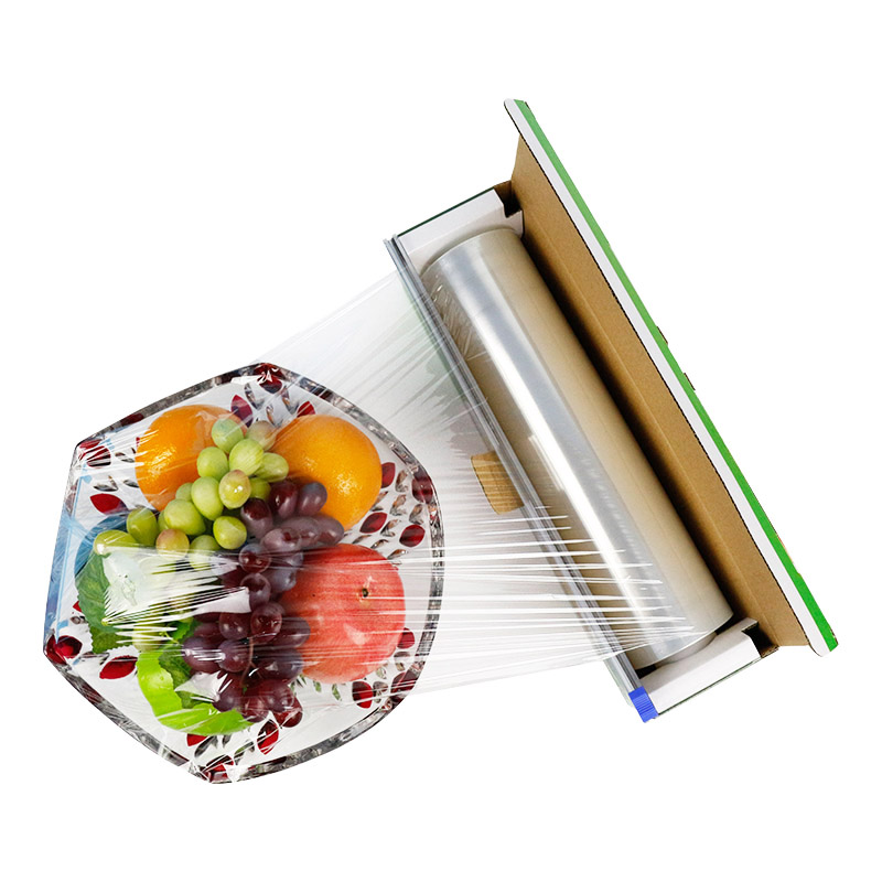 PE cling film 50m-3000m PE stretch film for packing food (manual)