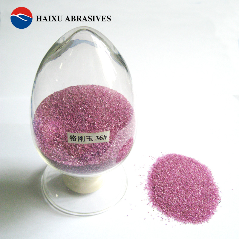 pink fused aluminum oxide