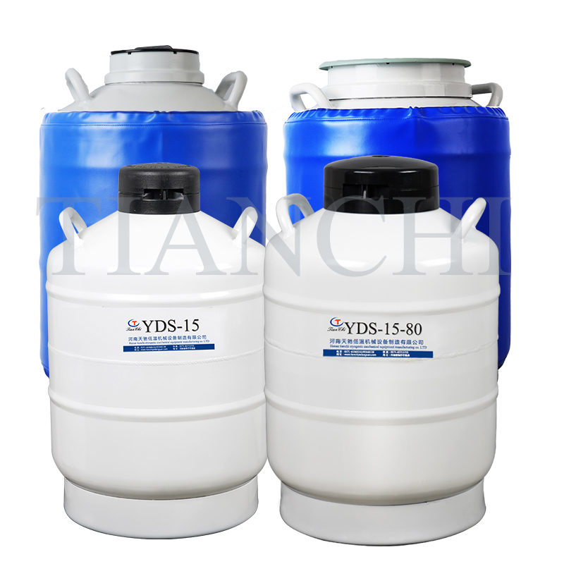 TIANCHI frozen semen tank 15 liter liquid nitrogen dewar for sale