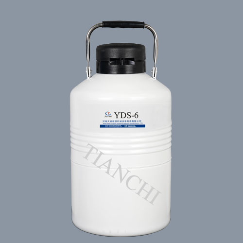 TIANCHI cow semen containers 5 liter portable dewars liquid nitrogen tanks