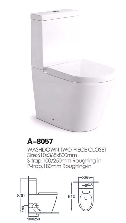 250mm siphonic one piece toilet floor mounted washdown single 1pc closet toilet bowl88