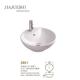 Elegant Casa White Art Basin In Traditional Model With One Tape Hole Bathroom Sink67