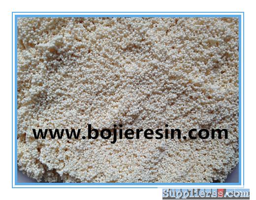 Chelating resin for extraction gallium from Bayer mother liquor