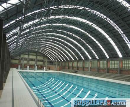 Prefabricated Steel Structure Swimming Pool Roof