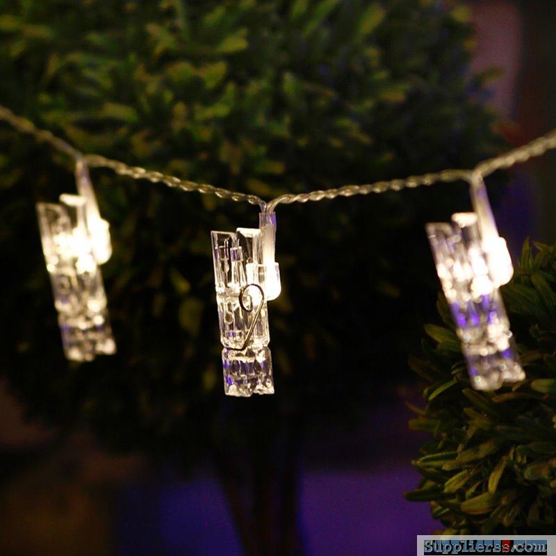 LED String Lights With 16 Photo Clips80