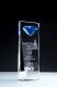 Blue Diamond Rising Optical Crystal Trophy73