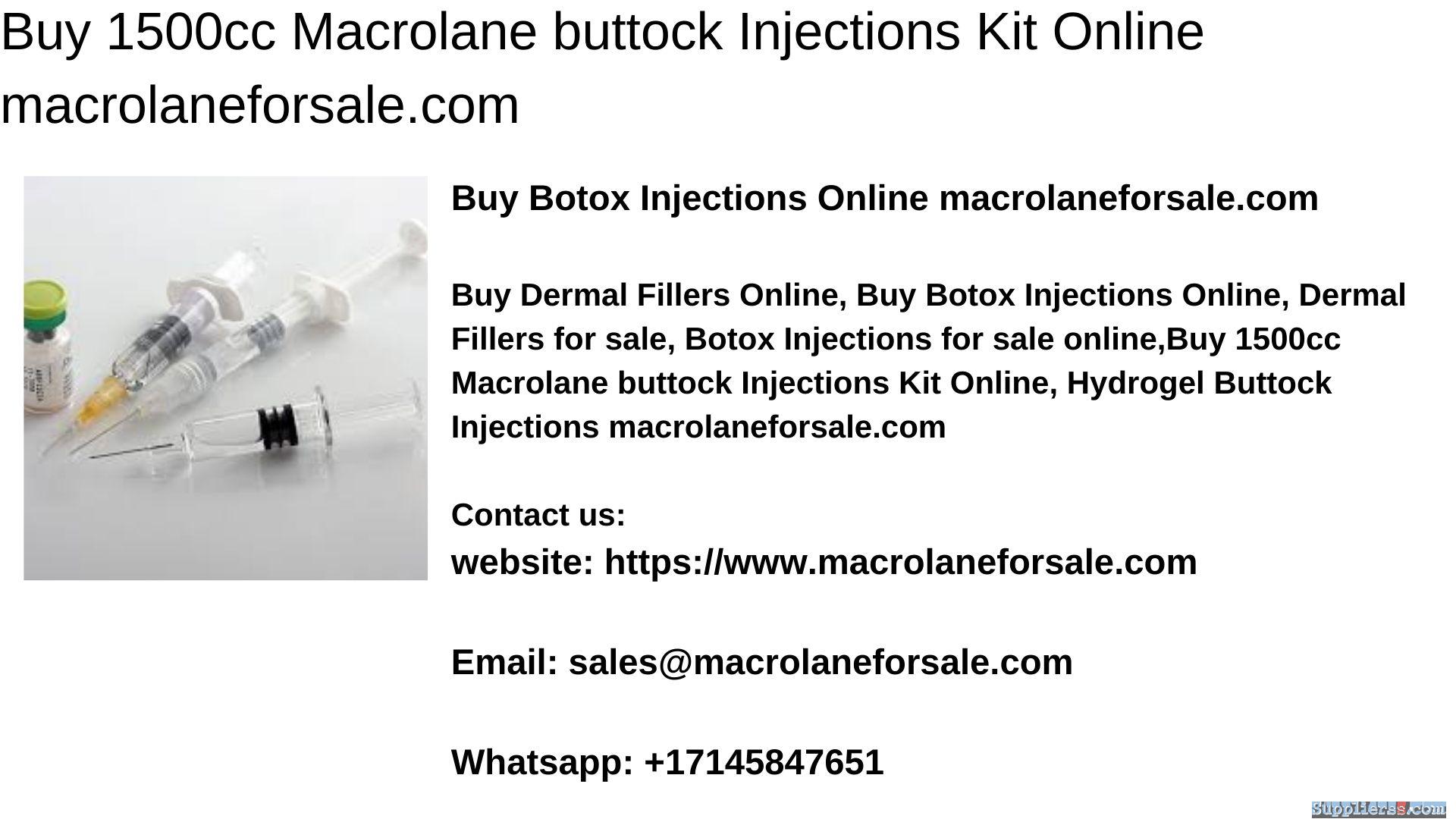 Buy 1500cc Macrolane buttock Injections Kit Online macrolaneforsale.com