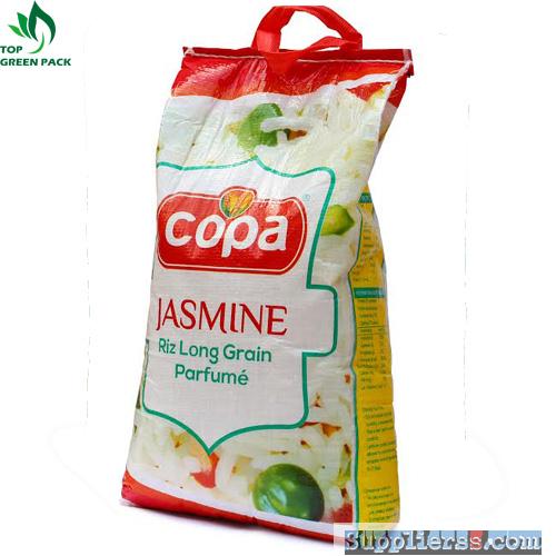 pp woven bag for packing rice flour sand seed feed