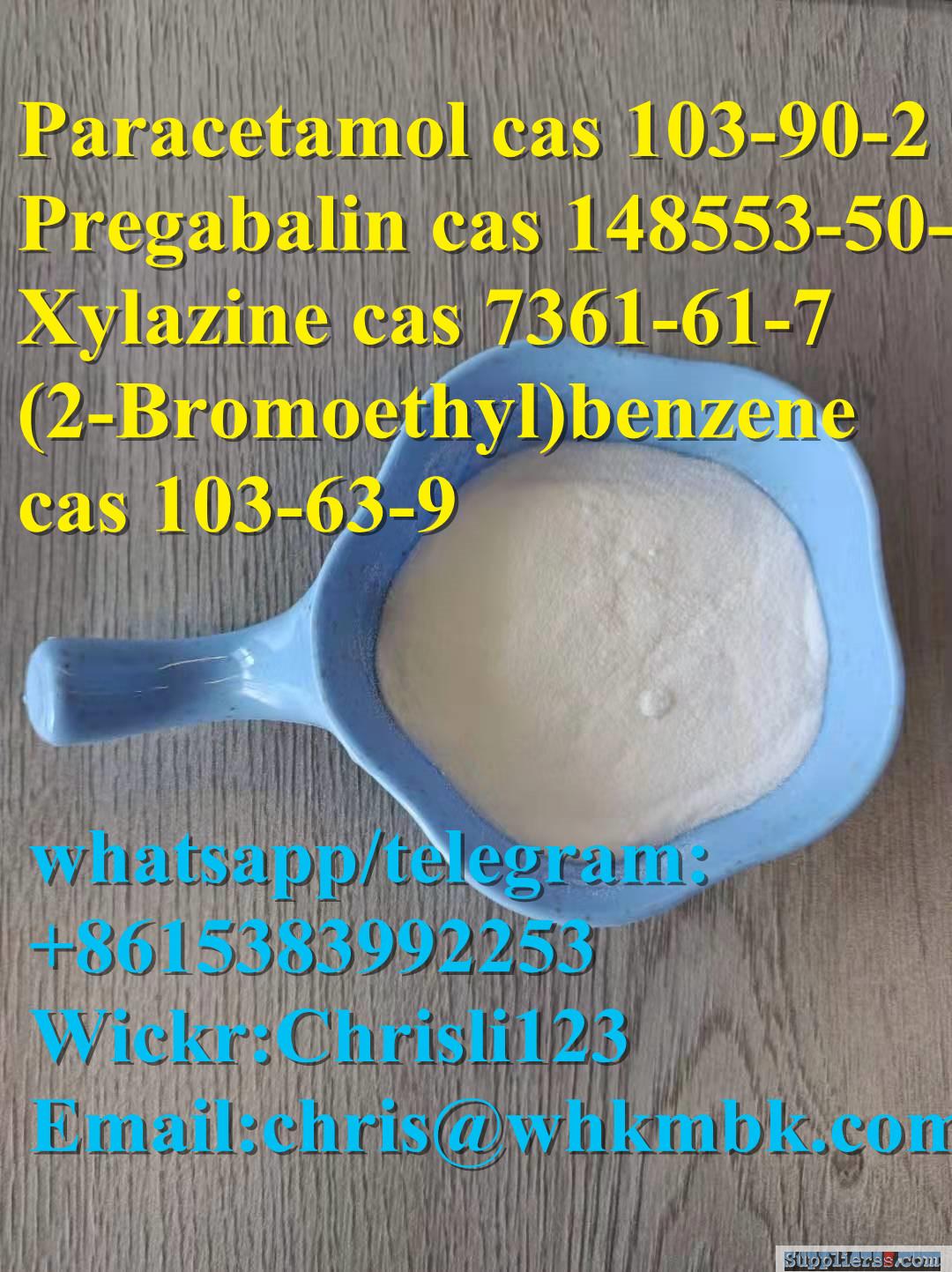 Paracetamol cas 103-90-2 Pregabalin cas 148553-50-8 Xylazine cas 7361-61-7 cas 103-63-9/wh