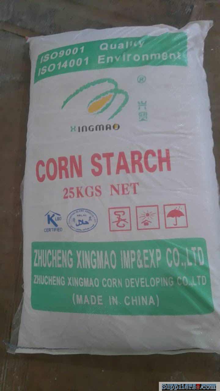 Sell corn starch food grade 25kg or 850kg jumbo bag