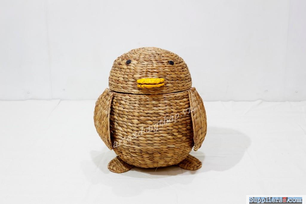 New design water hyacinth basket - SD1817A-1MC