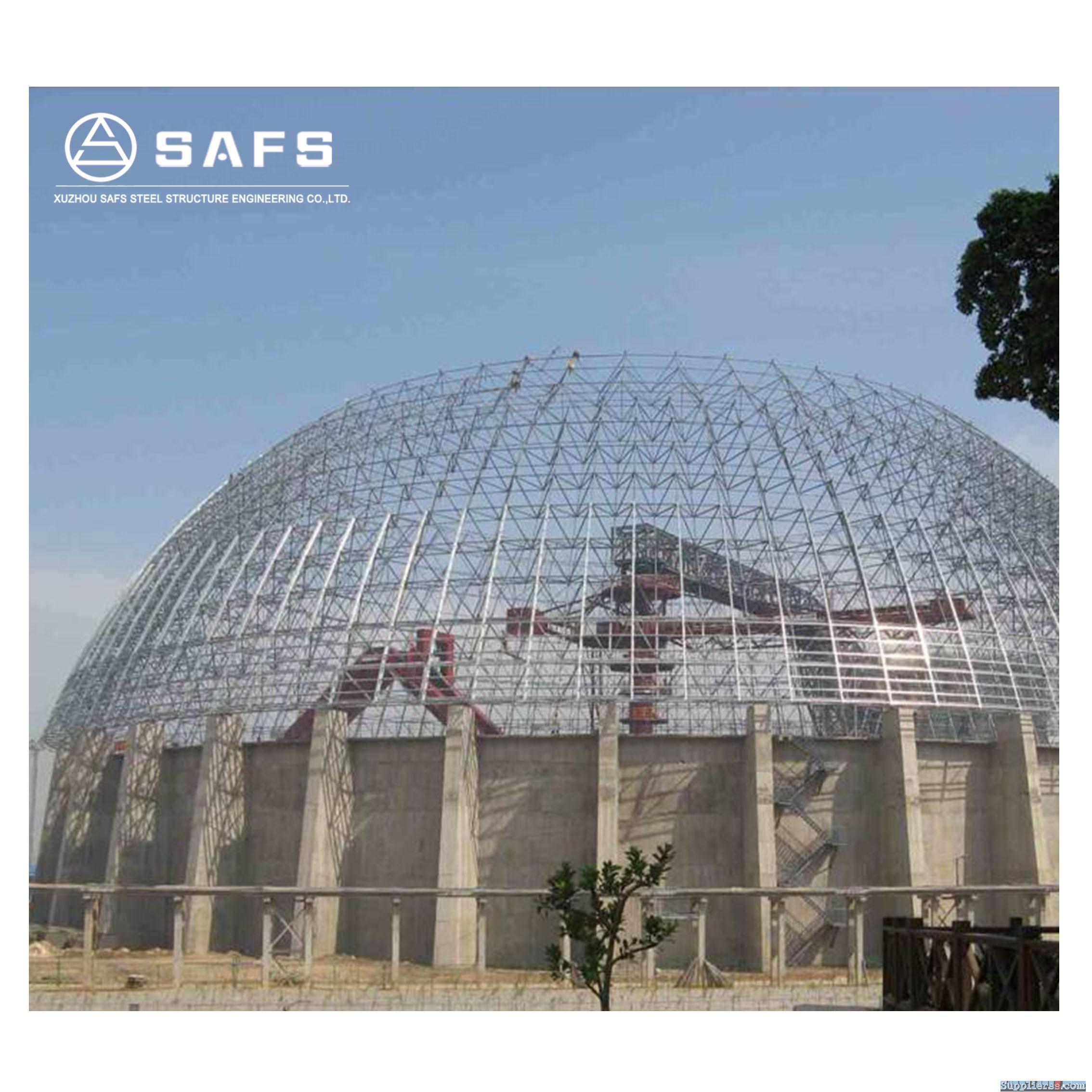 SAFS prefab modular scost-effective light weight and strong stability coal storage system 