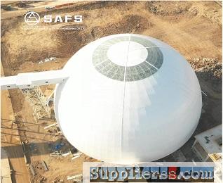 SAFS light weight and strong stability quality steel structure prefabricated coal storage 