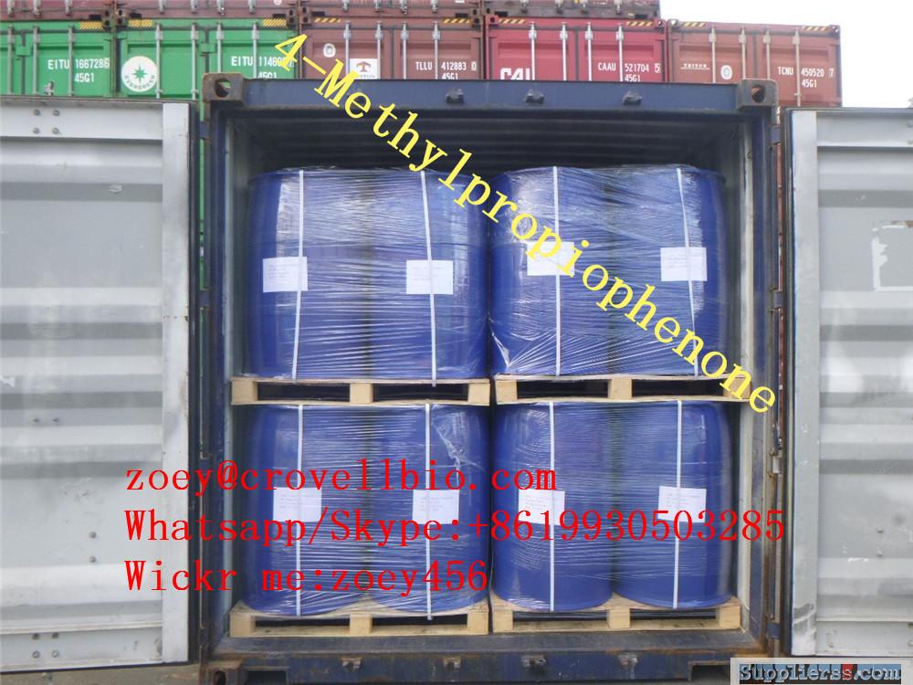Supply 4-methylpropiophenone manufacturers colorless clear liquid 98.5% zoey@crovellbio.co