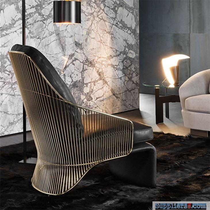 Stainless Steel Armchair With Highback67