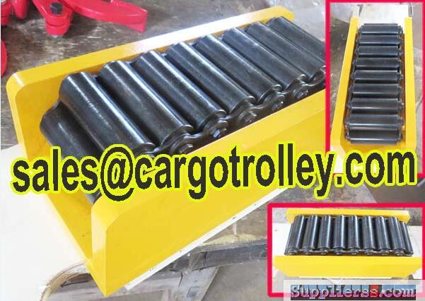 Hot sale machinery moving trolley