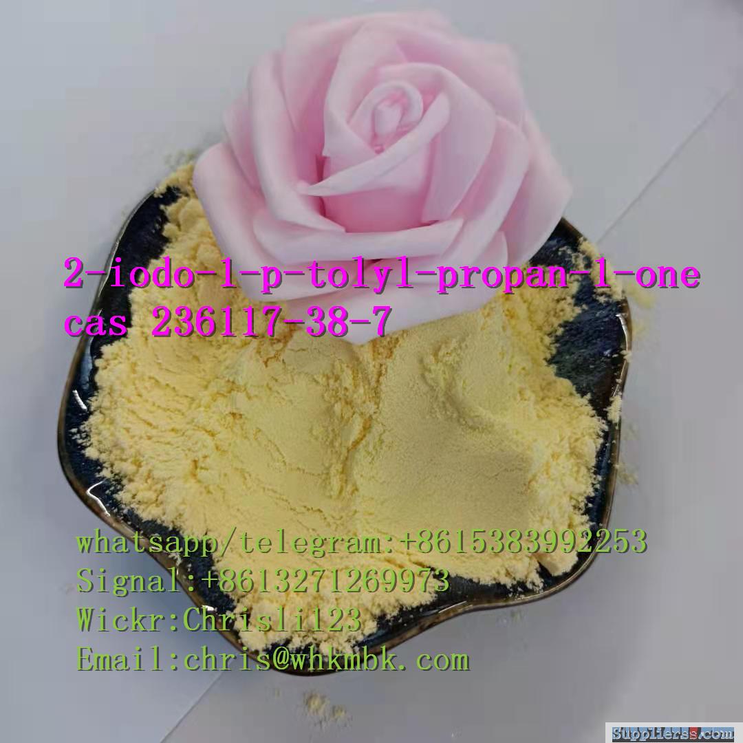 whatsapp: +8615383992253 2-iodo-1-p-tolyl-propan-1-one cas 236117-38-7