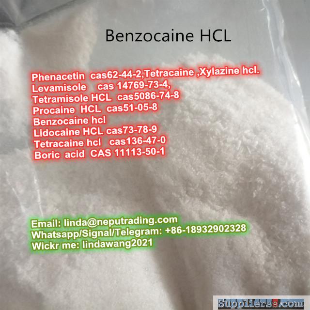 Procaine Lidocaine benzocaine Tetracaine whatsap: +86-18932902328