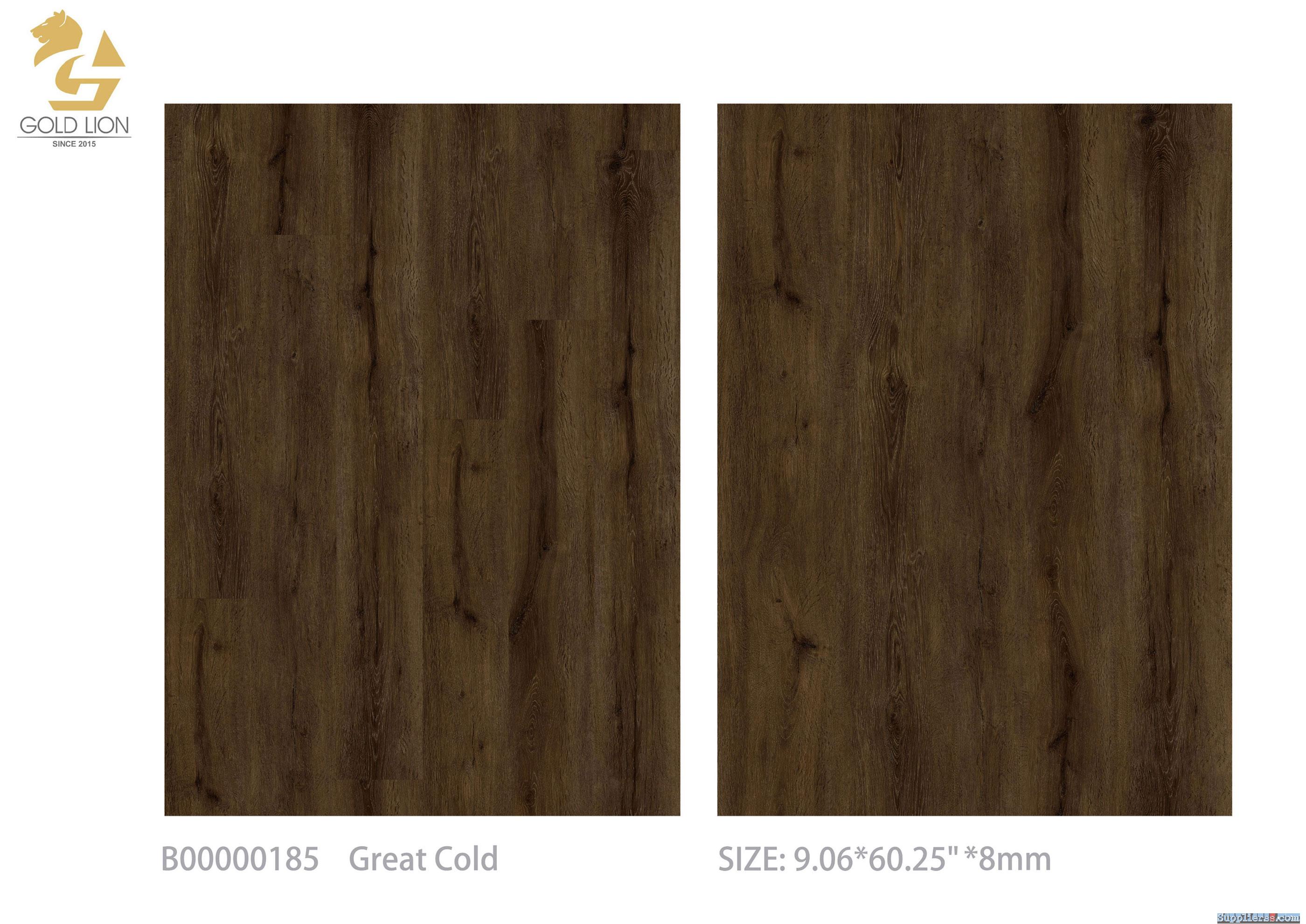 SPC vinyl flooring B185 Great Cold 9.06