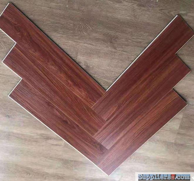 Click Lock Rigid Herringbone Tile SPC flooring