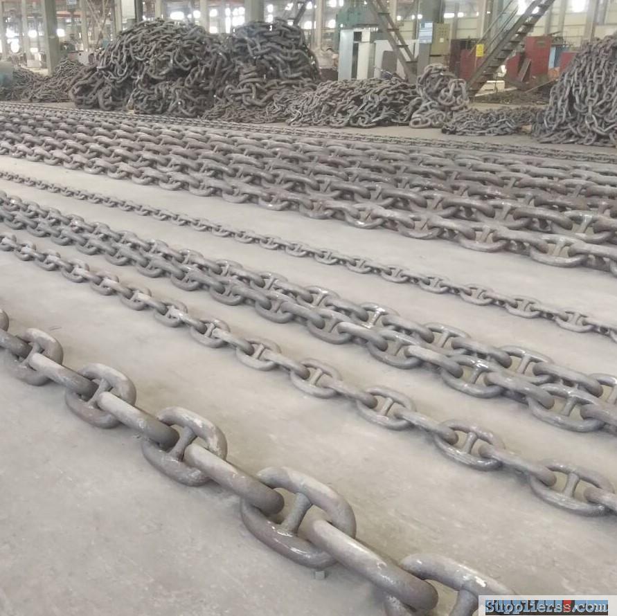 Stud link Marine Anchor Chains with ABS certificate