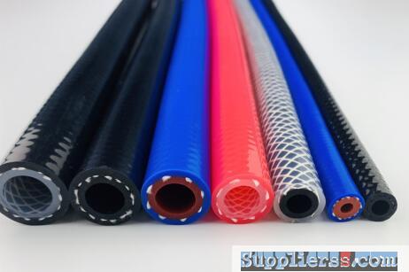 silicone braided tube