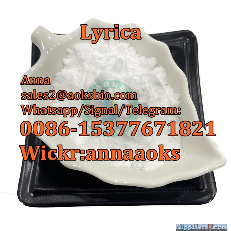 Pregabalin,raw Lyrica,lyrica powder,pregabalin price,sales2@aoksbio.com,Whatsapp:0086-1537