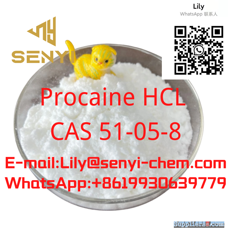 Free sample provide Procaine HCL(+8619930639779 Lily@senyi-chem.com)