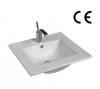 sanitary ware ceramic rectangle shape bathroom basin