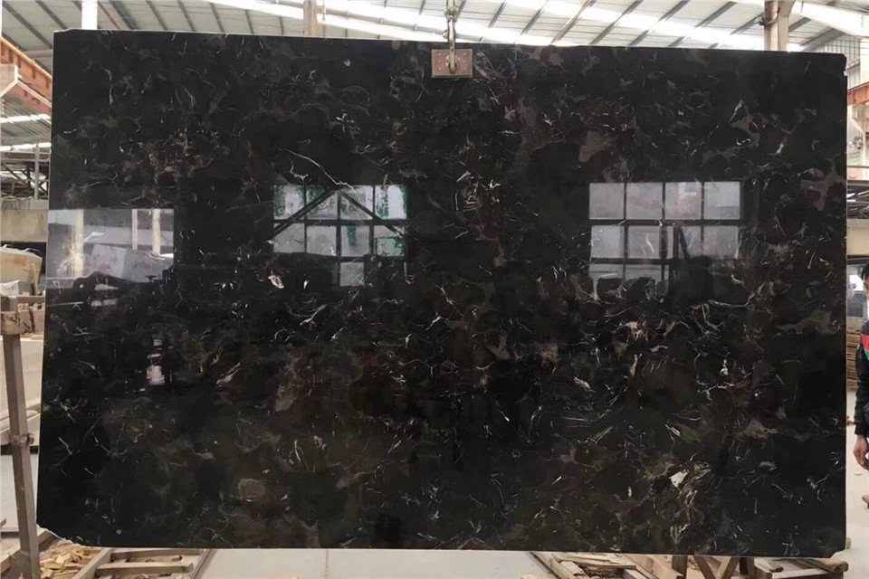 Black Tile Marble37